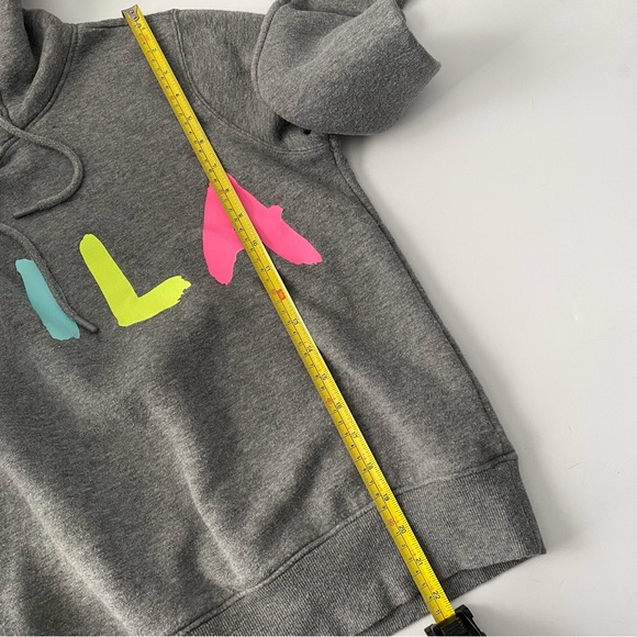 FILA | Women’s Gray Hoodie Sweatshirt Size M - Picture 6 of 7